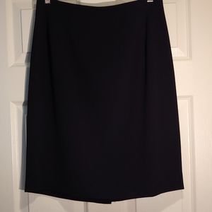 Garfield & Marks Black Skirt Back Slit